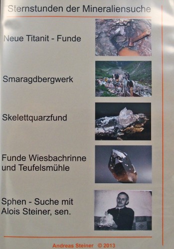 DVD - Sternstunden der Mineraliensuche, Familie Steiner