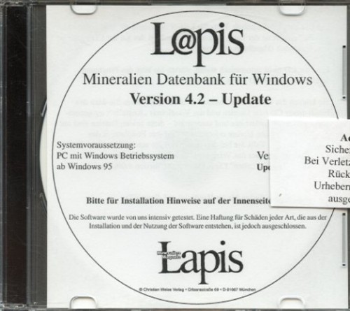 Lapis-Datenbank 4.4 - Update (4.2 auf 4.4)