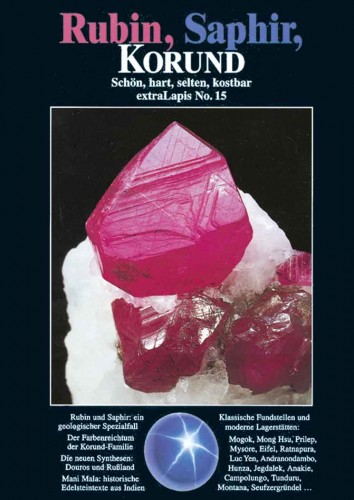 extraLAPIS Nr. 15 - Rubin, Saphir, Korund (antiquarisches Exemplar)