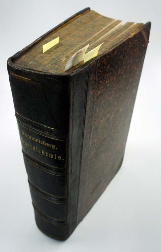 RAMMELSBERG, C. F. - Handbuch der Mineralchemie